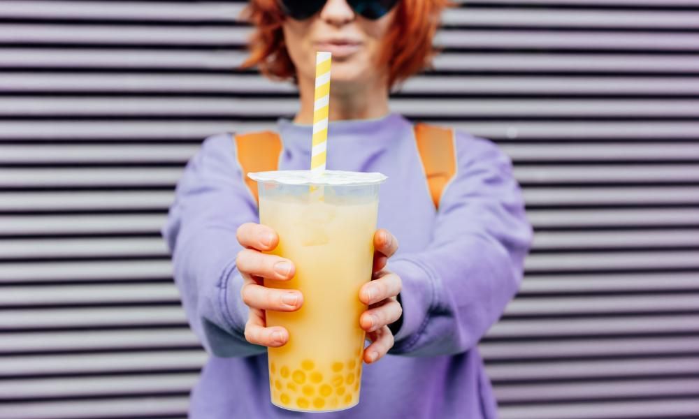 What are the bubbles in bubble tea made from? The…