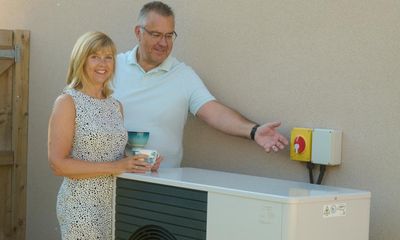 ‘We don’t think about energy bills any more’: how a heat pump changed a couple’s lives