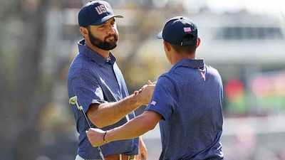 Si Woo Kim Closes Match in Epic Fashion, but U.S. Regains Lead at Presidents Cup