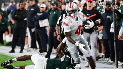 Ohio State's Jeremiah Smith Tabs Back-to-Back Unbelievable Highlight Reel Catches