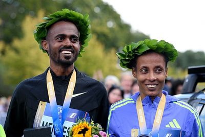 Berlin marathon results and times: Milkesa Mengesha and Tigist Ketema claim Ethiopia double