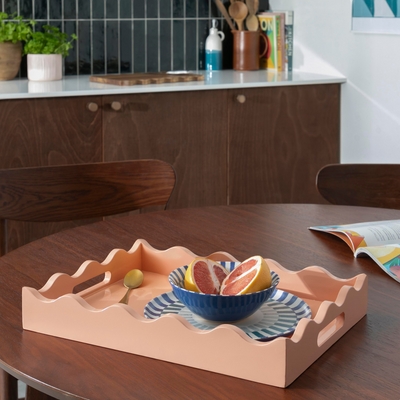 Habitat is selling a tray almost identical to Addison Ross's iconic scallop trays - but it's £212 cheaper