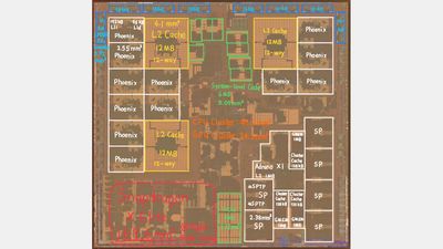 Qualcomm Snapdragon X die shot reveals massive CPU cores with huge caches