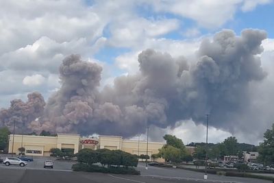 Fire at Georgia chemical plant prompts evacuations and road closures