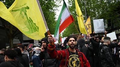 Community tensions boil after Hezbollah flag display