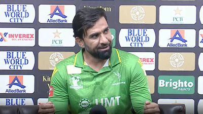 'Cricket ka sara mahaul kharab': Pakistan all-rounder Iftikhar Ahmed lashes out at media - Watch