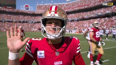 Brock Purdy Found TV Camera to Deliver Wholesome Message to His Mom in 49ers' Win