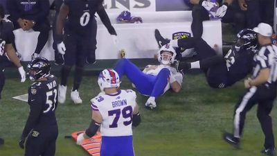 Josh Allen Heaved One of the Most Ridiculous Passes of His Career in Bills-Ravens