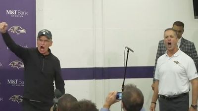 Jack Harbaugh Crashed the Ravens' Postgame Press Conference With Familiar Message