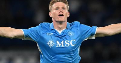 Scott McTominay told he has 'goals in his blood' by Napoli head coach