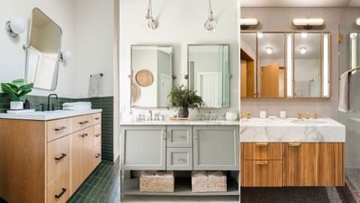 5 bathroom cabinet trends interior designers are loving for 2025