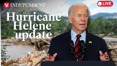 Watch live: President Biden gives update on Hurricane Helene response as North Carolina faces “biblical destruction”