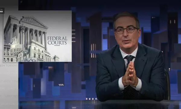 John Oliver on Trump: ‘He’s reshaped the judiciary from top to bottom’