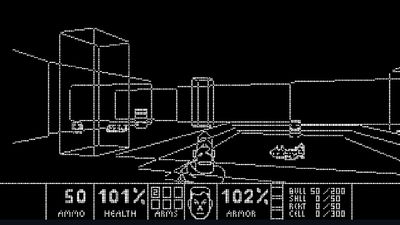 Doom will run on a literal potato but apparently quantum computers still aren't powerful enough to run even this wireframe version natively