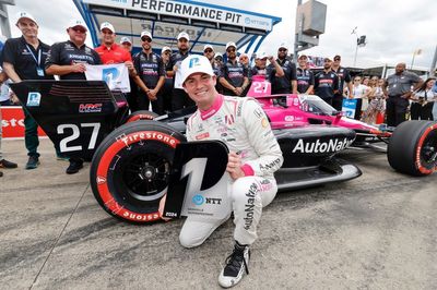 Season-ending pole, performance a peek into Kyle Kirkwood's potential