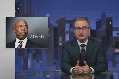 John Oliver slams Eric Adams for scandal