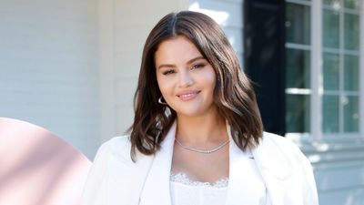 Selena Gomez's curated wall decor means her kitchen feels cozy instead of clinical – I've always loved this style, but she does it best