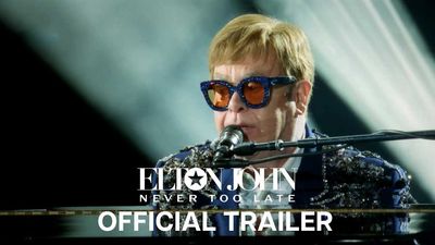 "I didn't have anything apart from my success and my drugs": Watch the trailer for Elton John's career-spanning documentary Never Too Late