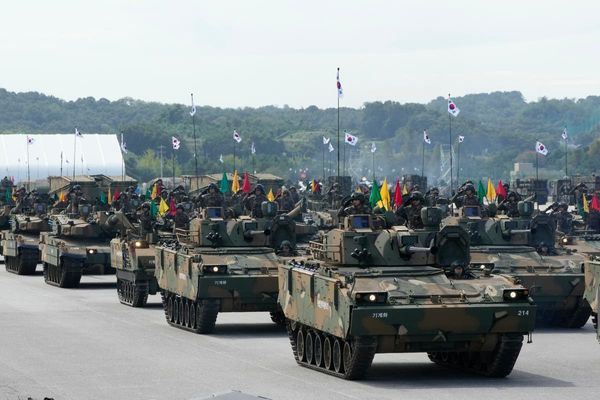 South Korea unveils its most powerful missile, which could reach North Korea's underground bunkers