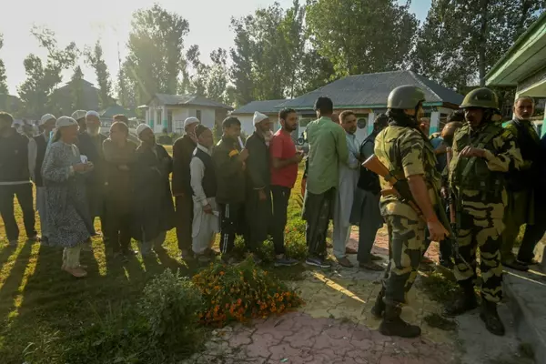 Indian Kashmir Votes In Final Round Of Regional Polls