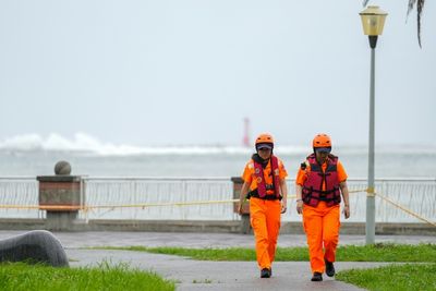 Thousands Evacuated As Super Typhoon Krathon Approaches Taiwan