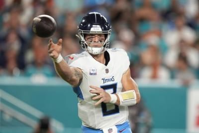 Titans QB Will Levis Injured, Rudolph Leads Team To Victory