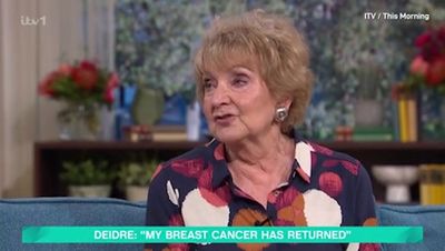 This Morning star Deidre Sanders reveals breast cancer has returned