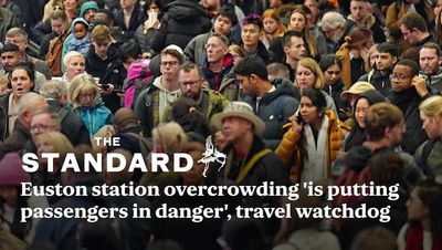 Euston station overcrowding 'is putting passengers in danger', warns London travel watchdog