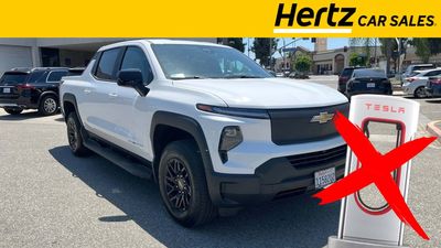 That Cheap Chevy Silverado EV You Want From Hertz Might Not Charge At Tesla Superchargers (Updated)