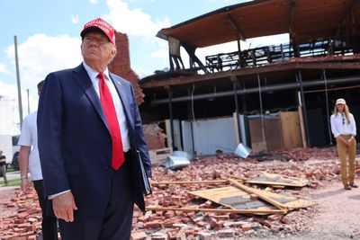 Trump Ignores GOP Governor's Praise for Biden, Falsely Claims President Unavailable to Help Hurricane-Ravaged South