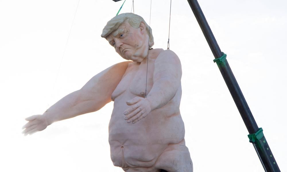 Nevada Republicans dismiss 43ft nude Trump effigy as…