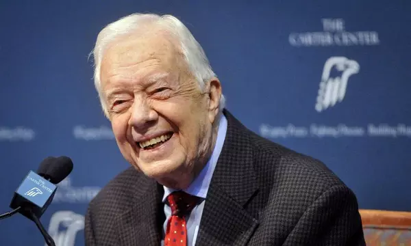 Jimmy Carter turns 100, becoming the first centenarian former US president