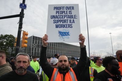 Thousands of dockworkers shut down US east coast ports in major strike