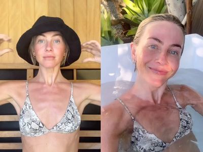 Julianne Hough responds to body-shaming trolls after posting a video in a bikini