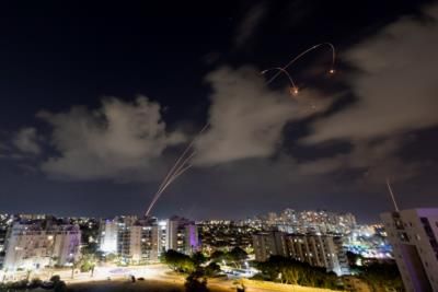 Missiles Intercepted Over Israel's Jerusalem And Haifa