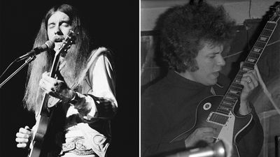 “Mike’s ’59 Les Paul was sitting on a stand. I thought, ‘What are the chances of this happening again?’ After the song, he turned around and goes, ‘What are you doing?’” When Les Dudek guested with Mike Bloomfield (without him knowing)