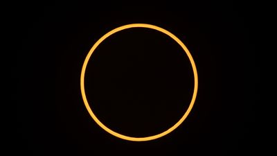 How long will the annular solar eclipse on Oct. 2 last?