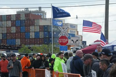 Cranes Stand Still As US Dockworkers Fight For 'Future'