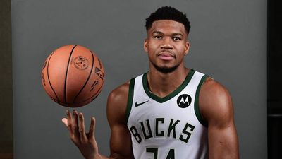 Giannis Antetokounmpo Shares Fun Moment With Kid Reporters at Bucks Media Day