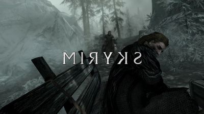 Skyrim mirror mode mod flips the entire game, dealing psychic damage to the RPG's biggest fans: "Weirding out most anyone that plays has just been an unforeseen bonus"