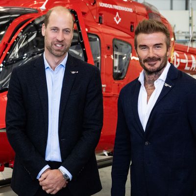 Prince William and David Beckham Team up for a Good Cause—and Send Fans Into a Frenzy