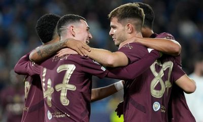 James McAtee’s first Manchester City goal caps win at Slovan Bratislava