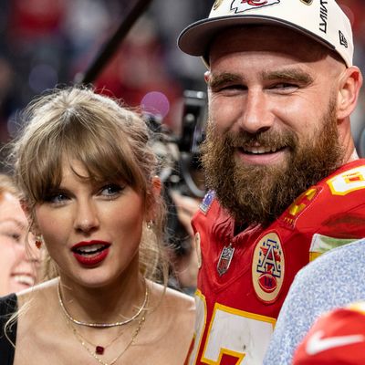 Taylor Swift and Travis Kelce Relationship Rumors Have Reportedly Been "Blown Out of Proportion"