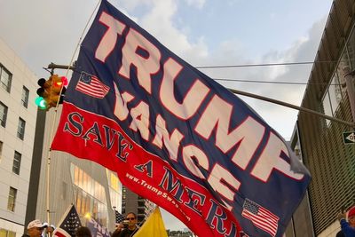 Even on Vance's big debate night in New York, Trump is still center stage for MAGA's faithful