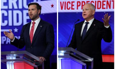 School shootings, childcare and cost of living: key takeaways from the Walz-Vance debate