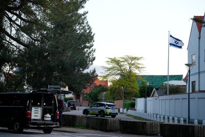 2 predawn explosions rock the area around the Israeli Embassy in Copenhagen but no one is injured