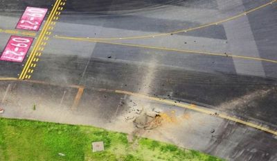 WATCH: WWII Bomb Explodes At Japanese Airport, Grounding Flights