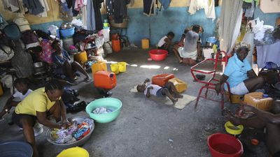 More than 700,000 people are displaced in Haiti, according to the UN