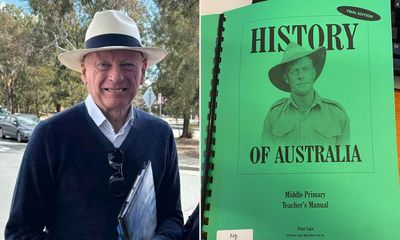 Canberra Liberal apologises for writing book that paints rosy colonisation picture and skips frontier wars