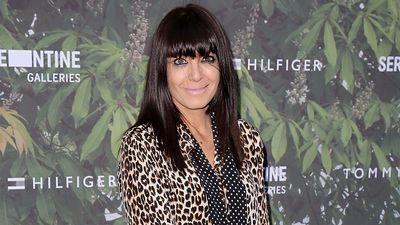 Claudia Winkleman's bold over shirt was way ahead of this year's huge leopard print resurgence